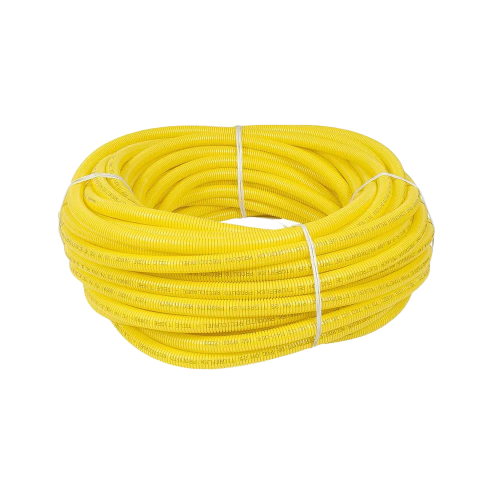 Eletroduto de Pvc Corrugado Flexível Amarelo 25mm 50m - Krona