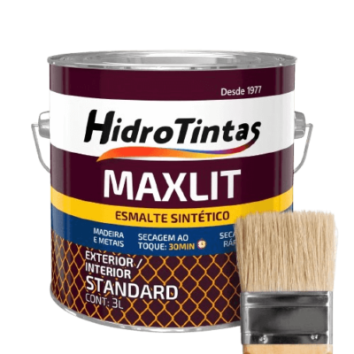 TINTA ESMALTE  MAXLIT 3L HIDROTINTAS BRANCO